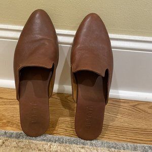 The LIBERTE Modern Mule - Cognac Size 10